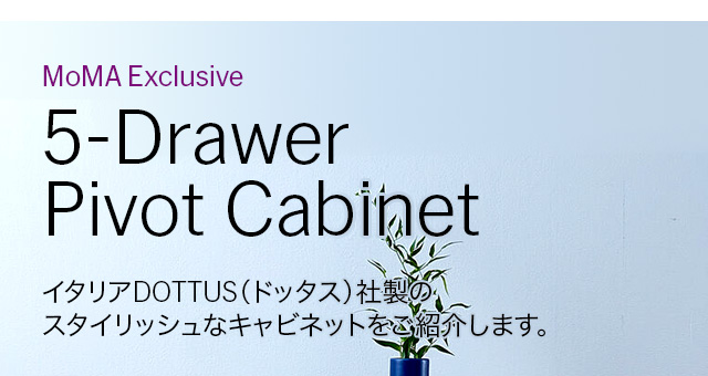 5-Drawer Pivot Cabinet
