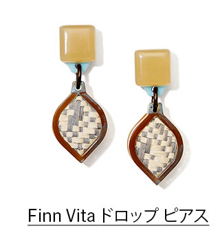Finn Vita ドロップ ピアス