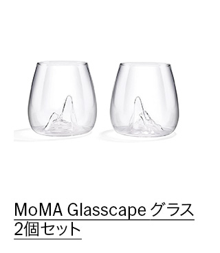 MoMA Glasscape グラス 2個セット