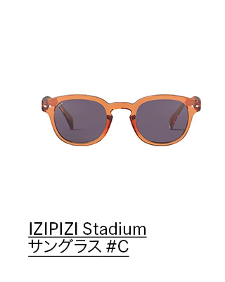 IZIPIZI Stadium サングラス #C オレンジスマッシュ