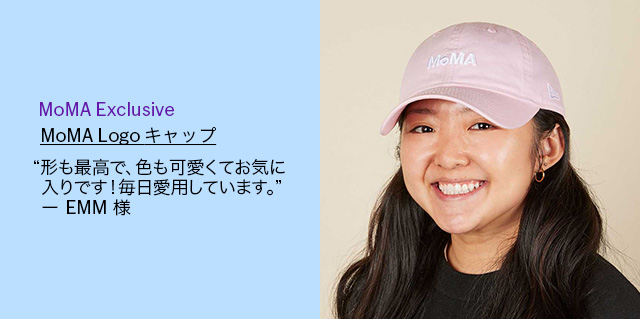 MoMA Logo キャップ ピンク