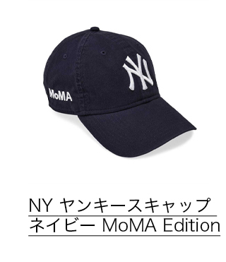 NY ヤンキースキャップ ネイビー MoMA Edition