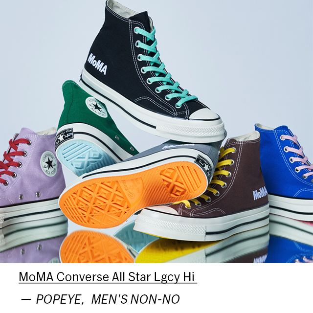 MoMA Converse All Star Lgcy Hi ブラック