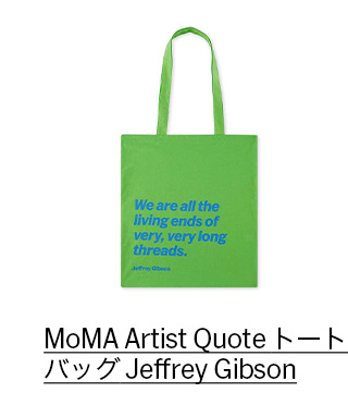 MoMA Artist Quote トートバッグ Jeffrey Gibson