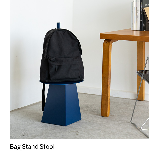 Bag Stand Stool ダークブルー