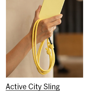 Native Union Active City Sling レモン