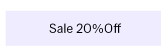 セール 20％ Off