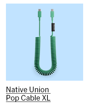 Native Union Pop Cable XL パイングリーン