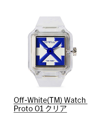 Off-White Watch Proto 01 クリア