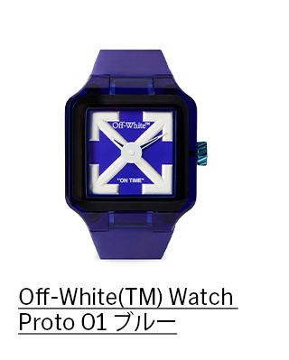 Off-White Watch Proto 01 ブルー