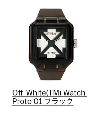 Off-White Watch Proto 01 ブラック