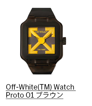 Off-White Watch Proto 01 ブラウン