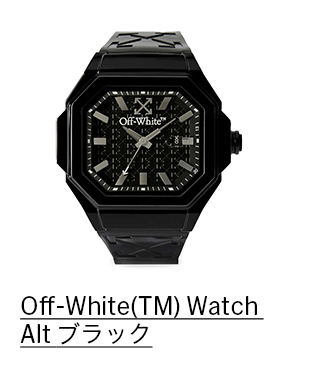 Off-White Watch Alt ブラック