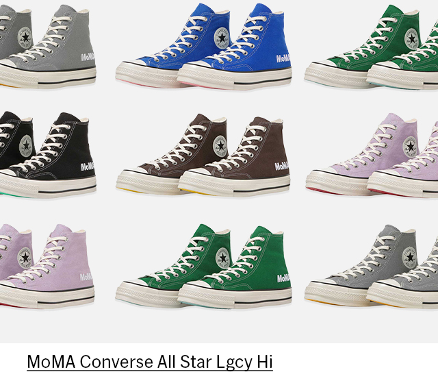 MoMA Converse All Star Lgcy Hi チョコレートブラウン
