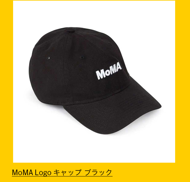 MoMA Logo キャップ ブラック
