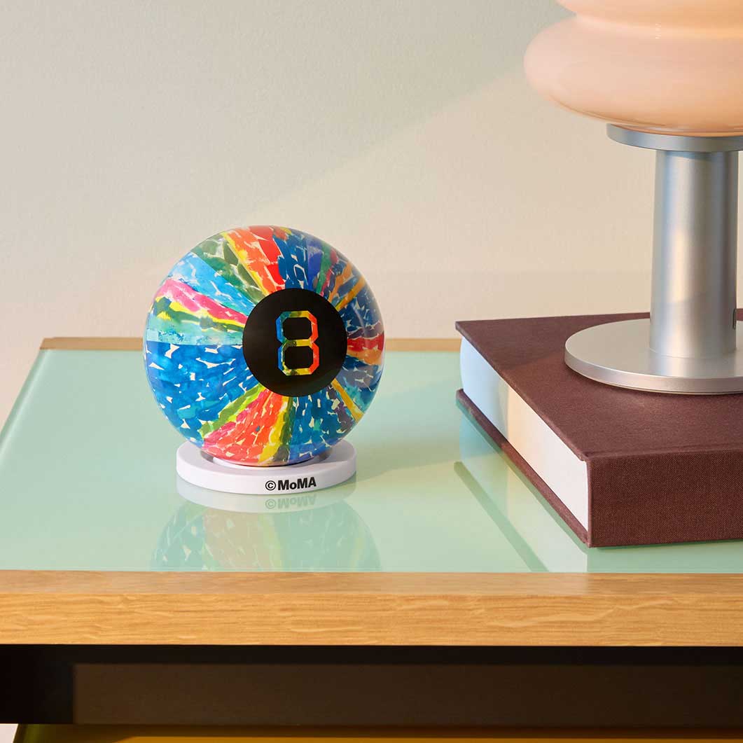 Magic 8 Ball x MoMA Alma Woodsey Thomas Q[