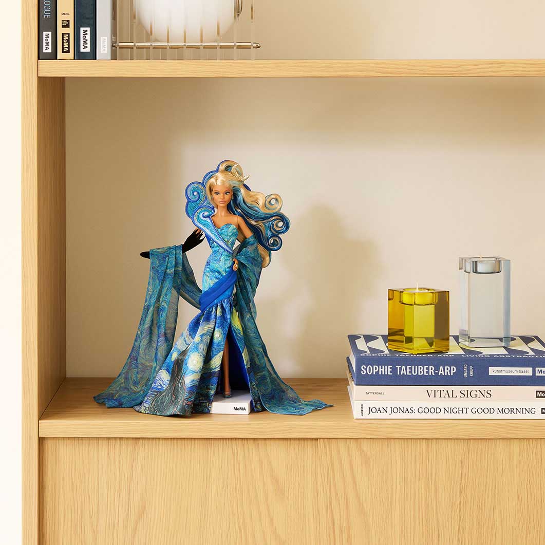 Barbie x MoMA Vincent van Gogh The Starry Night h[