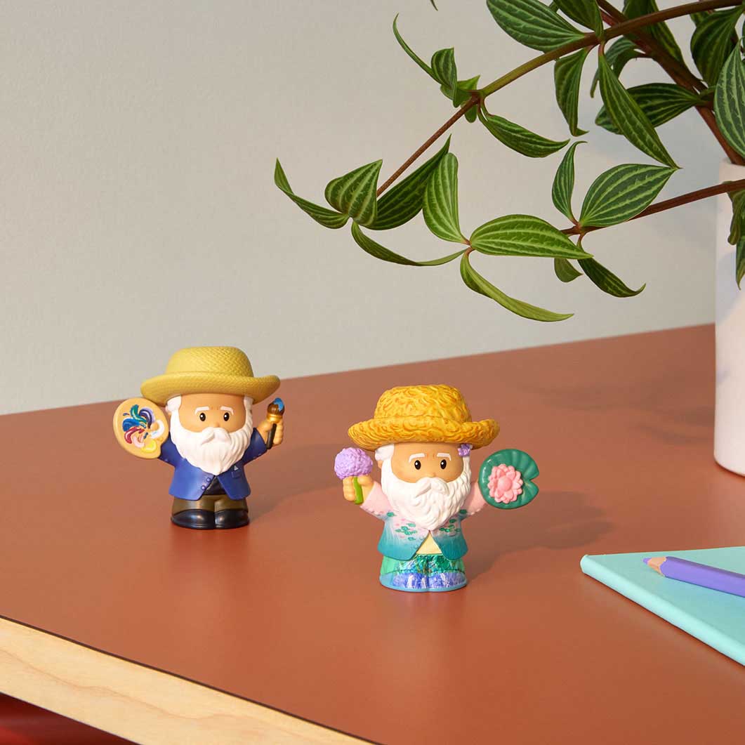 Fisher-Price Little People Collector x MoMA tBMA QZbg Claude Monet