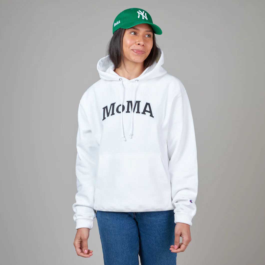 日本未入荷　Champion フーディー MoMA Edition ブラックS