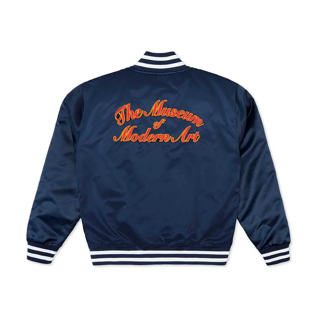 MoMA Champion Satin Bomber �W���P�b�g M