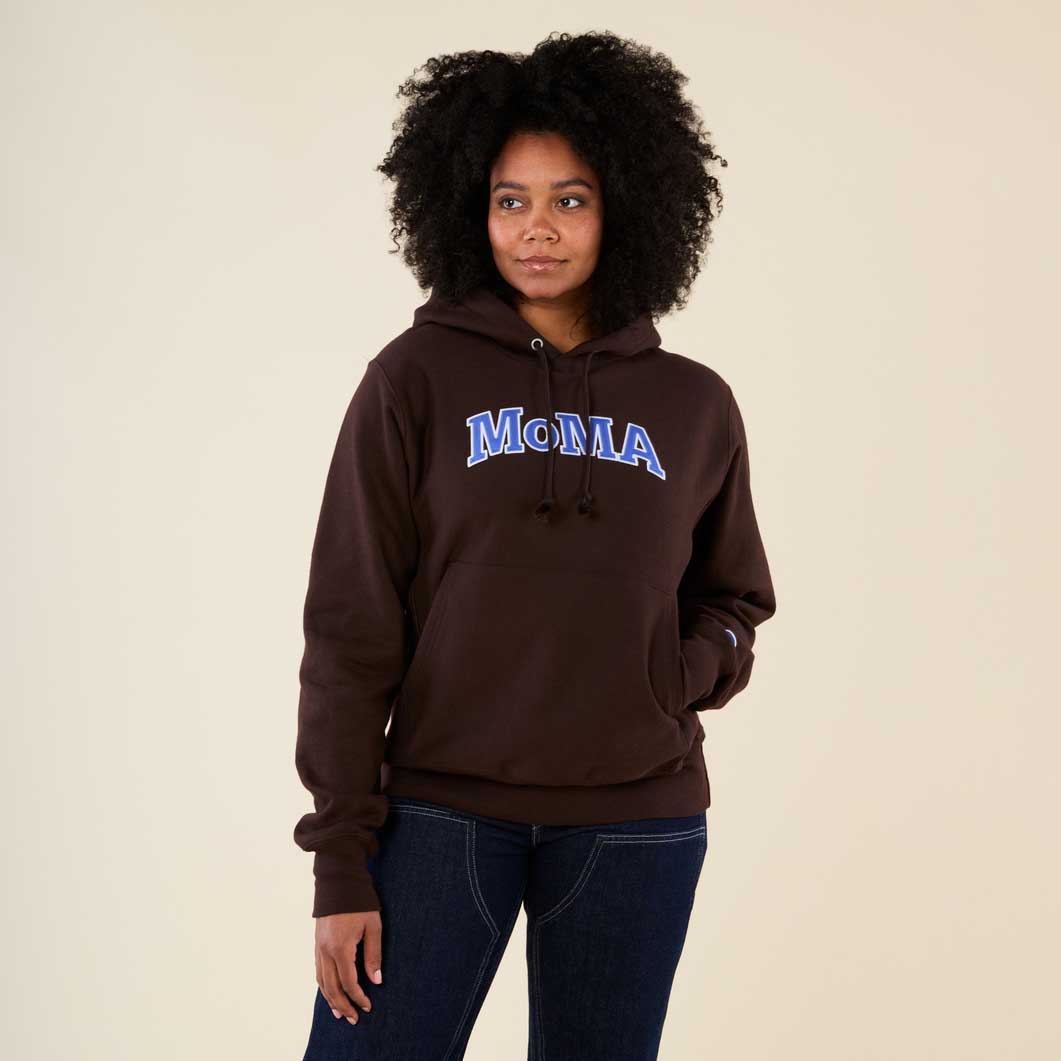 Champion �t�[�f�B�[ MoMA Edition �u���E���^�u���[ XL