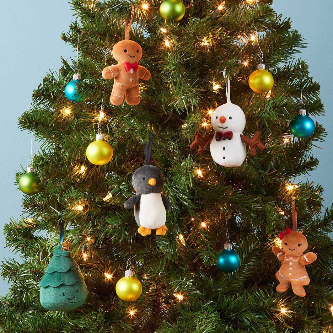 Jellycat オーナメント スノーマン(スノーマン)：クリスマス