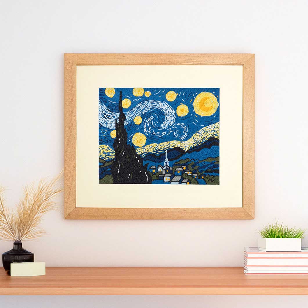 DIY Starry Night �j�[�h���|�C���g �L�b�g