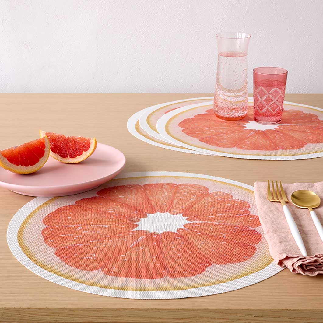 Chilewich Citrus �v���[�X�}�b�g �O���[�v�t���[�c