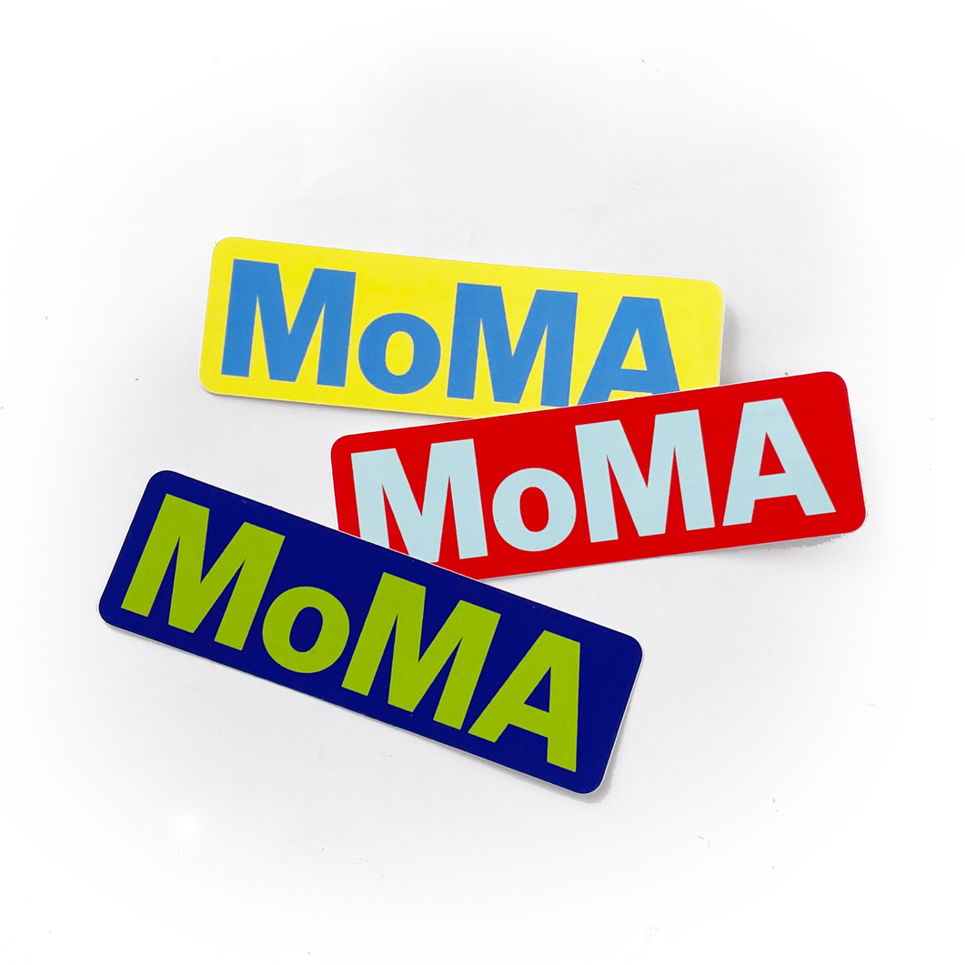 MoMA Color on Color ���S �X�e�b�J�[ �C�G���[