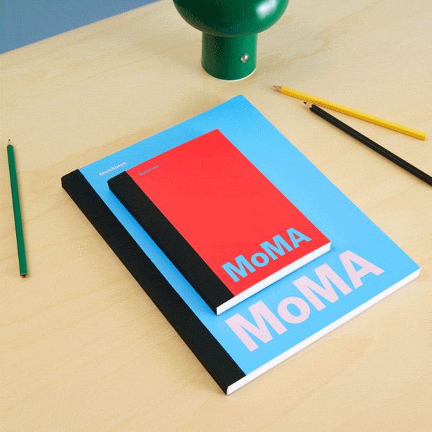 MoMA Color on Color �X�P�b�`�u�b�N ���[�W �u���[ �^ �s���N