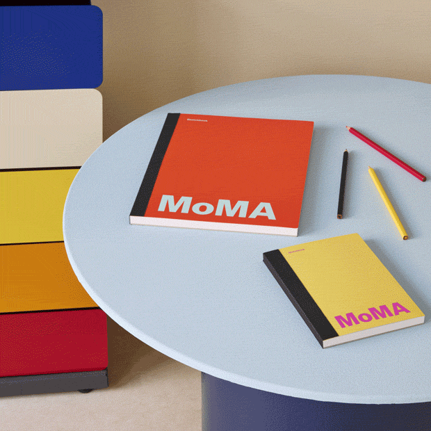 MoMA Color on Color �X�P�b�`�u�b�N �X���[�� �C�G���[ �^ �s���N