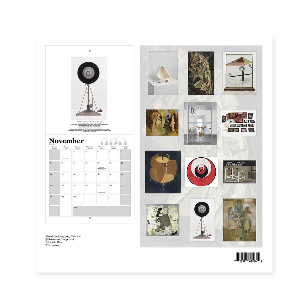 Marcel Duchamp �E�H�[�� �J�����_�[ 2027