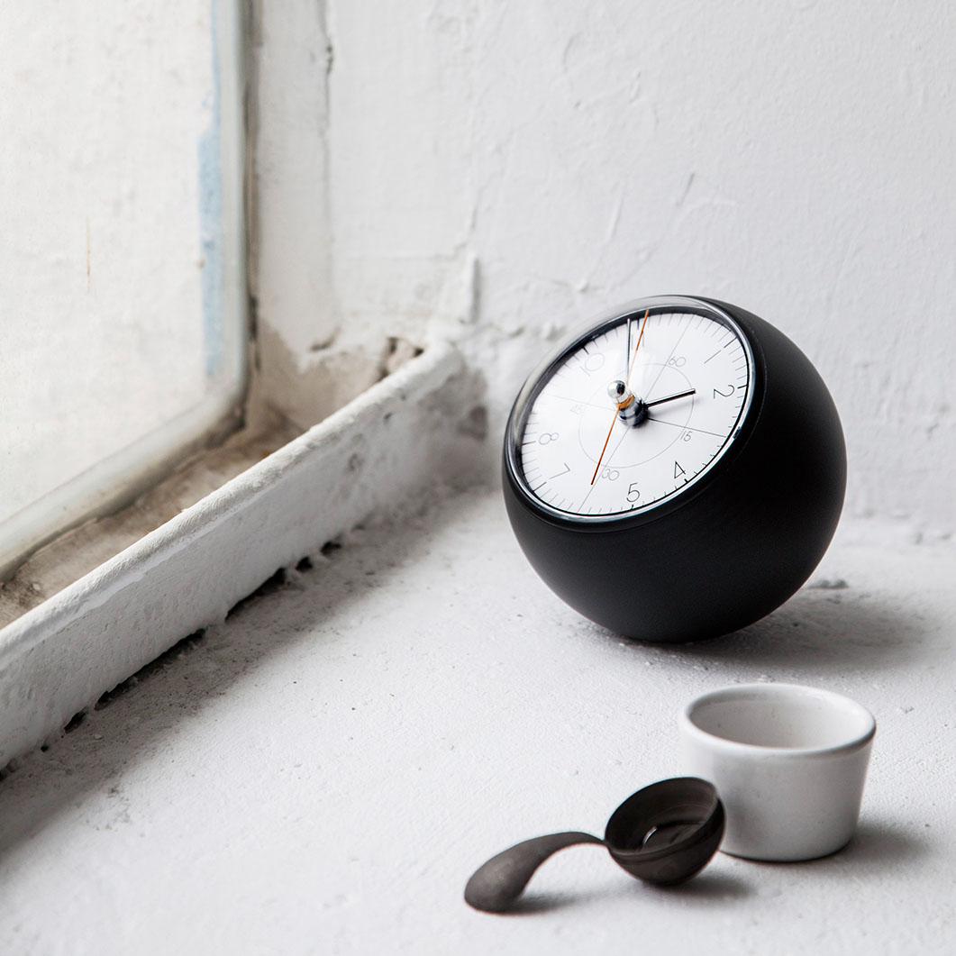 Earth Desk Clock less