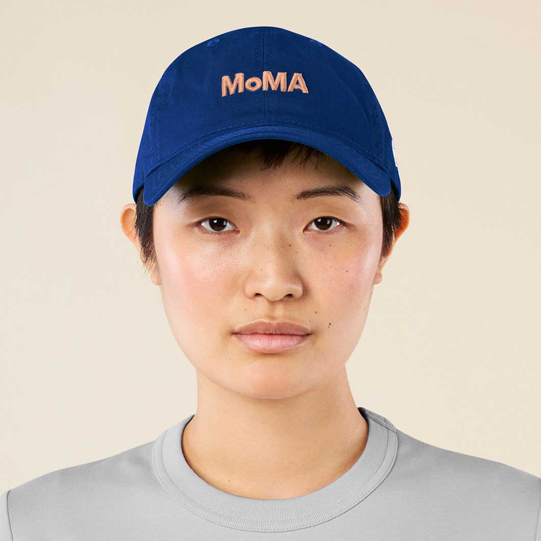 MoMA Logo �L���b�v Color on Color ���C�����u���[�^�s�[�`