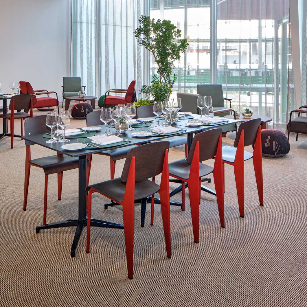 Vitra Prouve �X�^���_�[�h SP �`�F�A �o�T���g x �W���p�j�[�Y���b�h