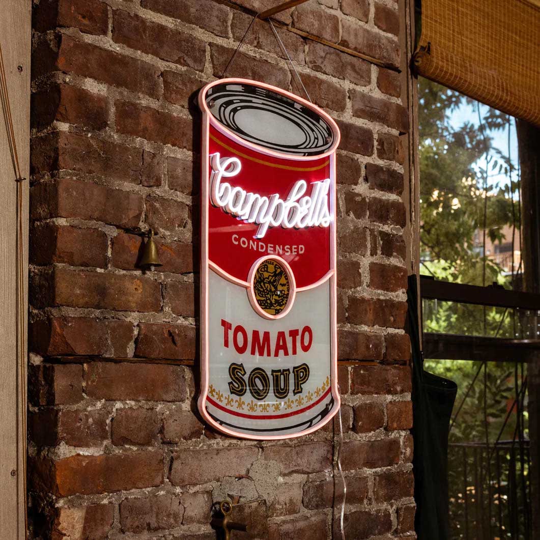 アンディ・ウォーホル Tomato Soup Can ネオンサイン(Tomato Soup Can)：ポスター & アーティスト