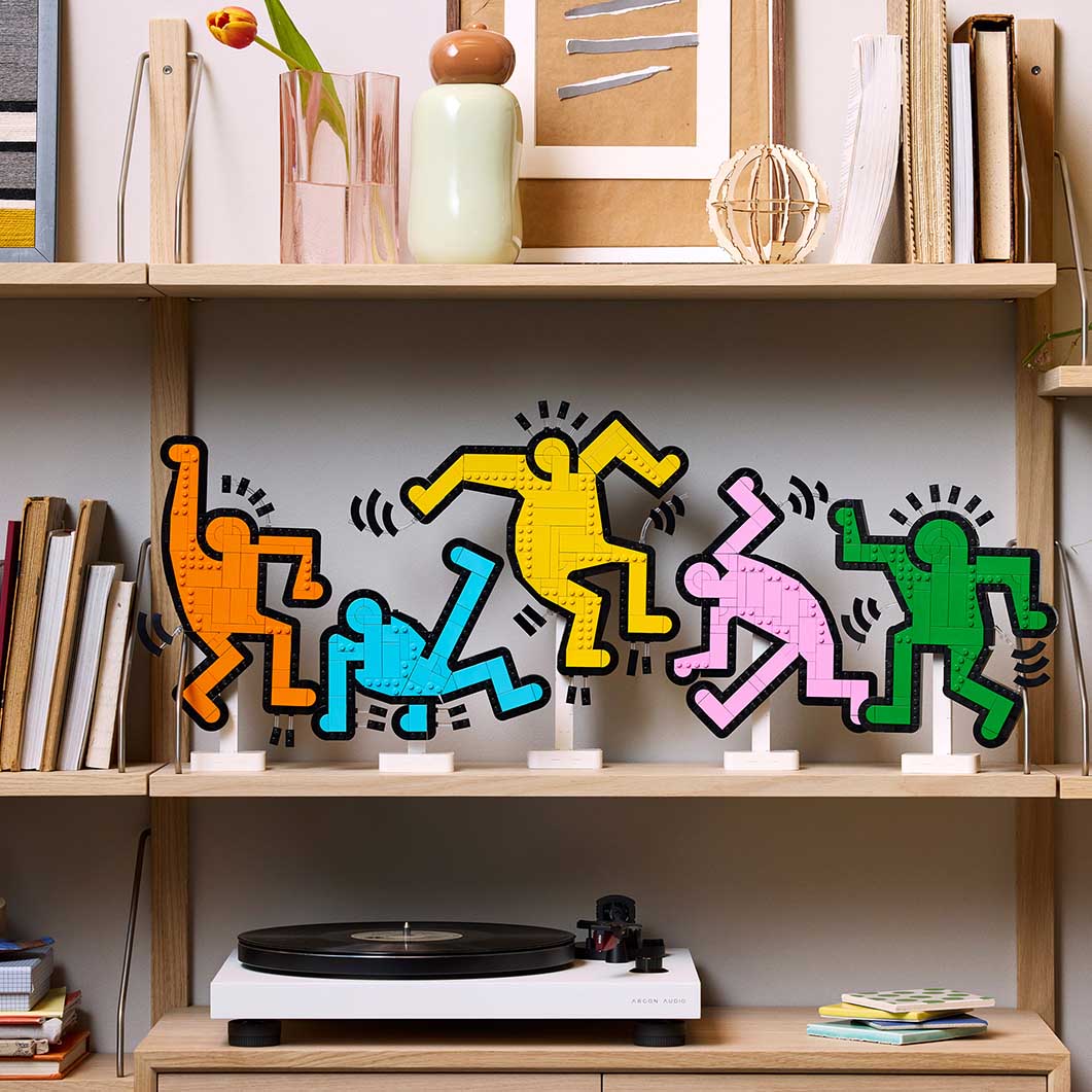 LEGO Keith Haring Dancing Figures