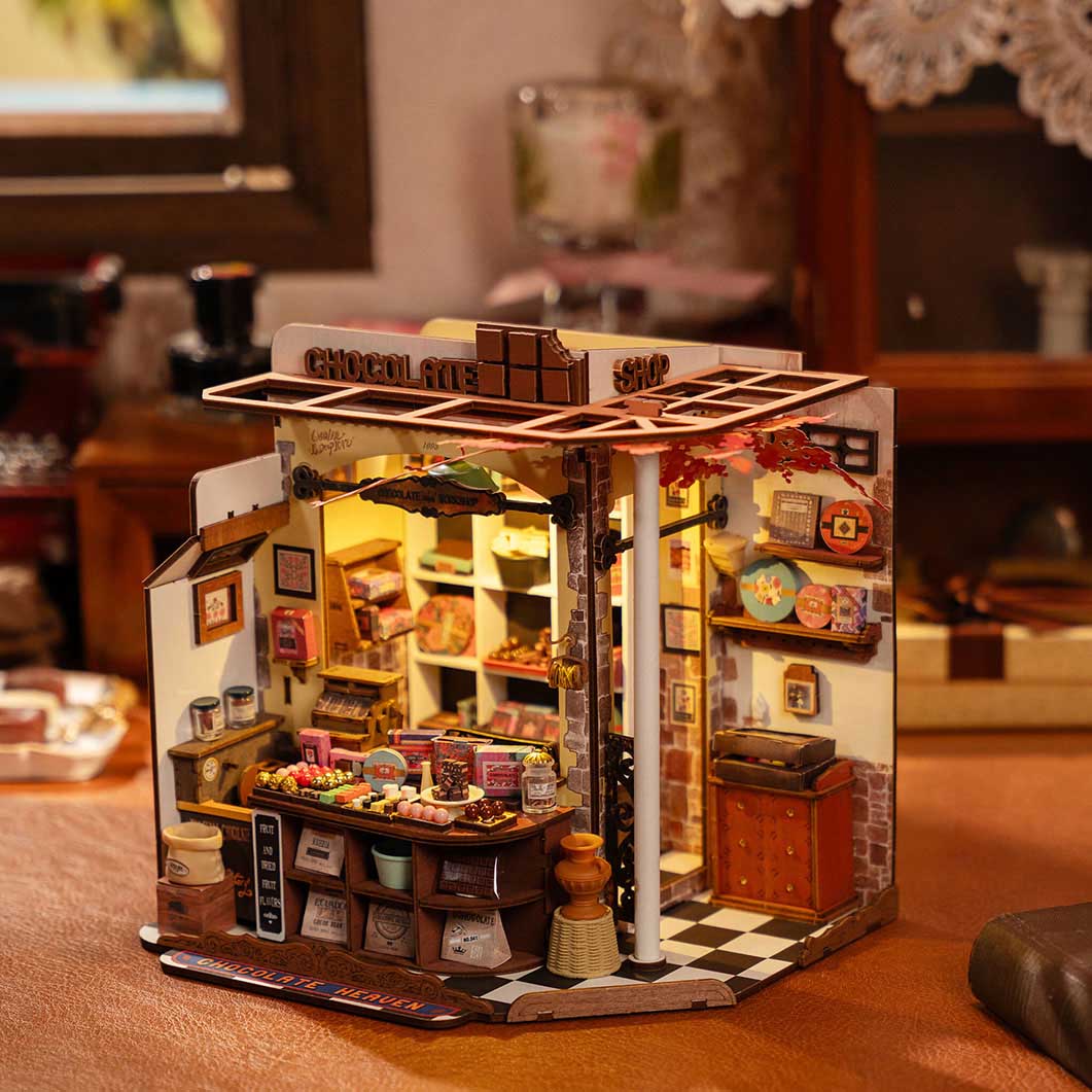 Rolife �~�j�`���A�n�E�X DIY�L�b�g �`���R���[�g�V���b�v
