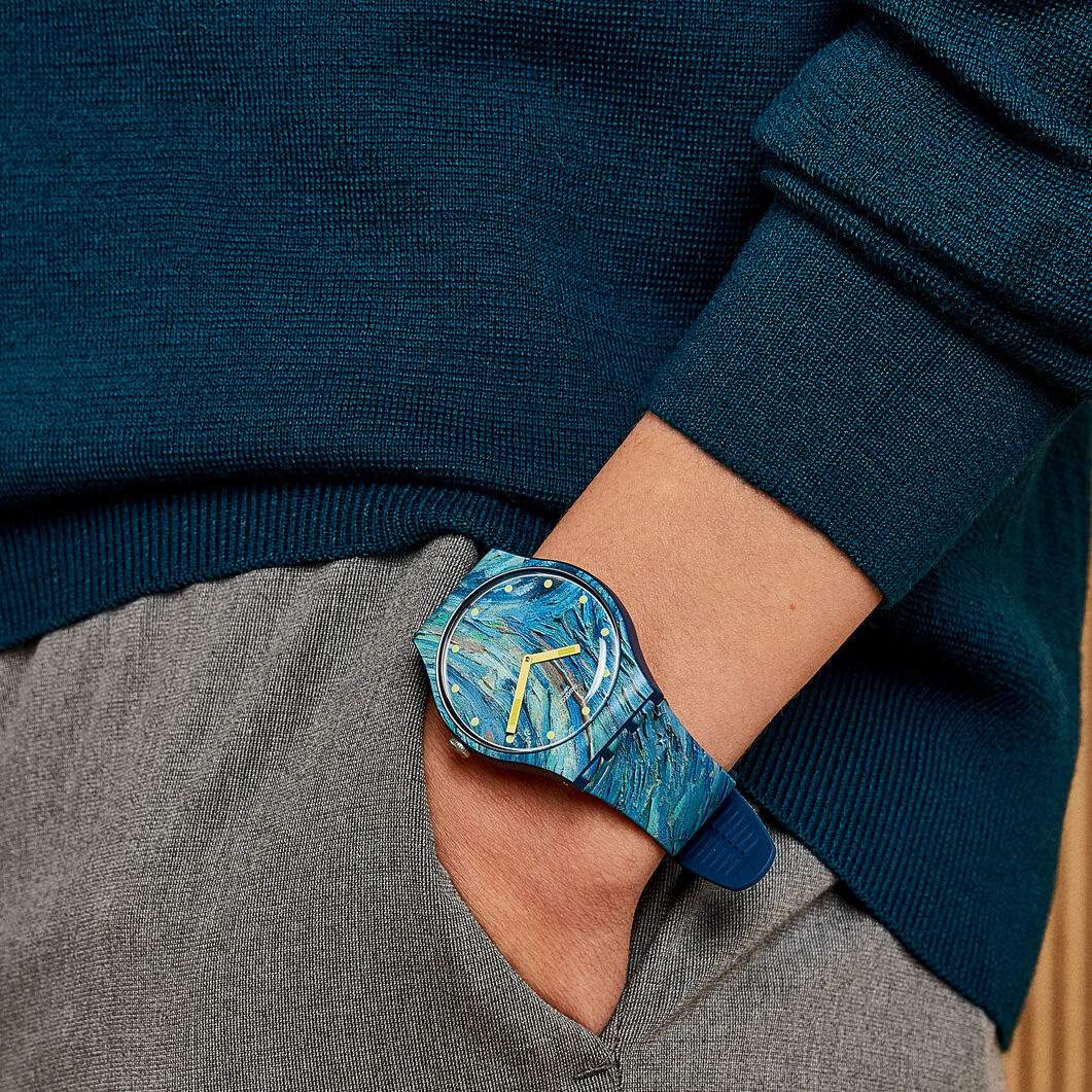 Swatch×MoMA EHb` Sbz^The Starry Night
