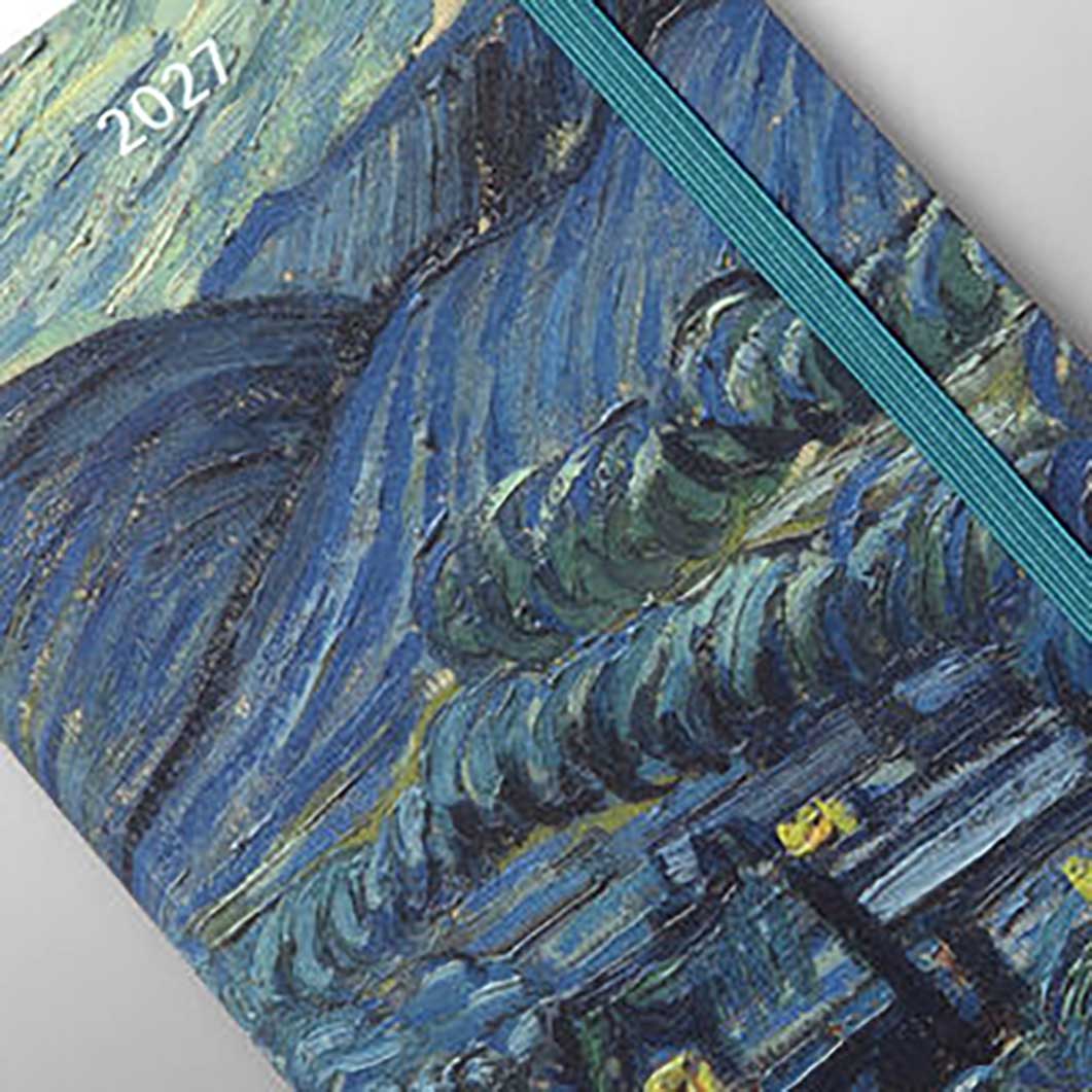 Moleskine x MoMA The Starry Night  �E�B�[�N���[�_�C�A���[ ���[�W 2027