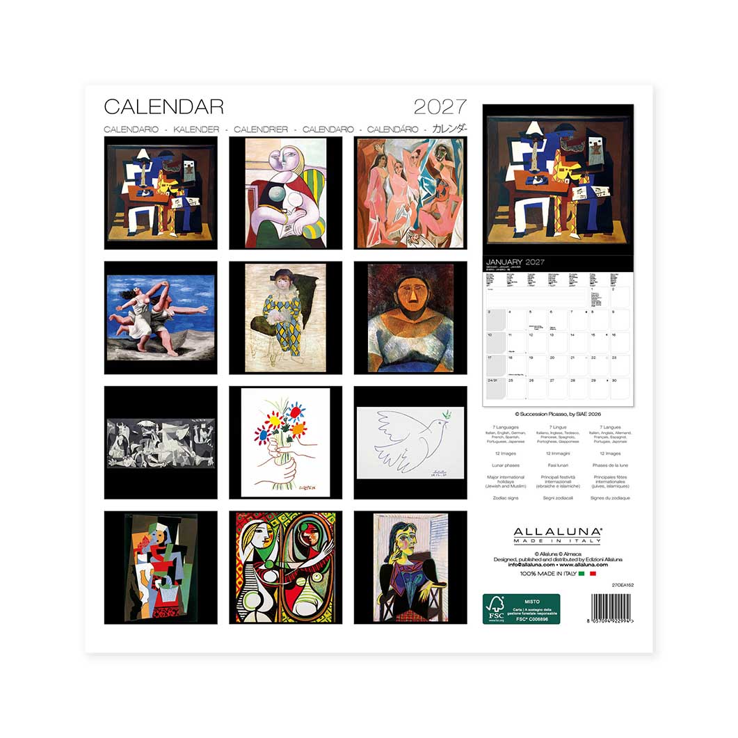 Pablo Picasso �E�H�[�� �J�����_�[ 2027