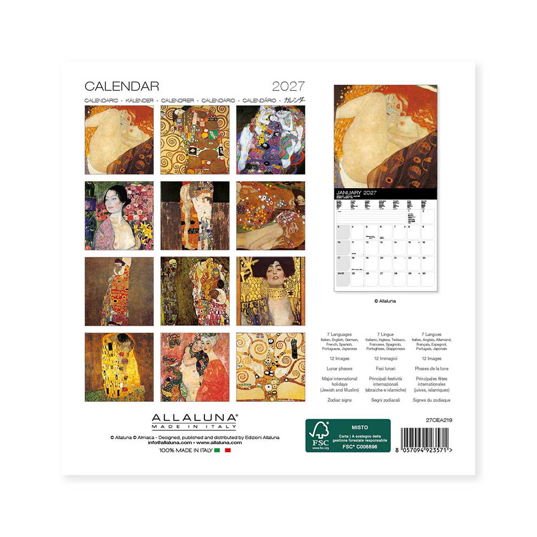 Gustav Klimt �~�j �J�����_�[ 2027