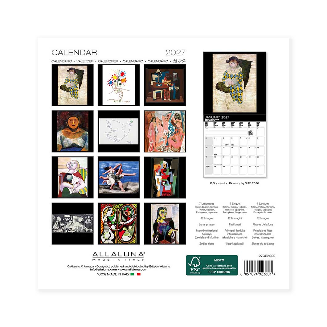 Pablo Picasso �~�j �J�����_�[ 2027