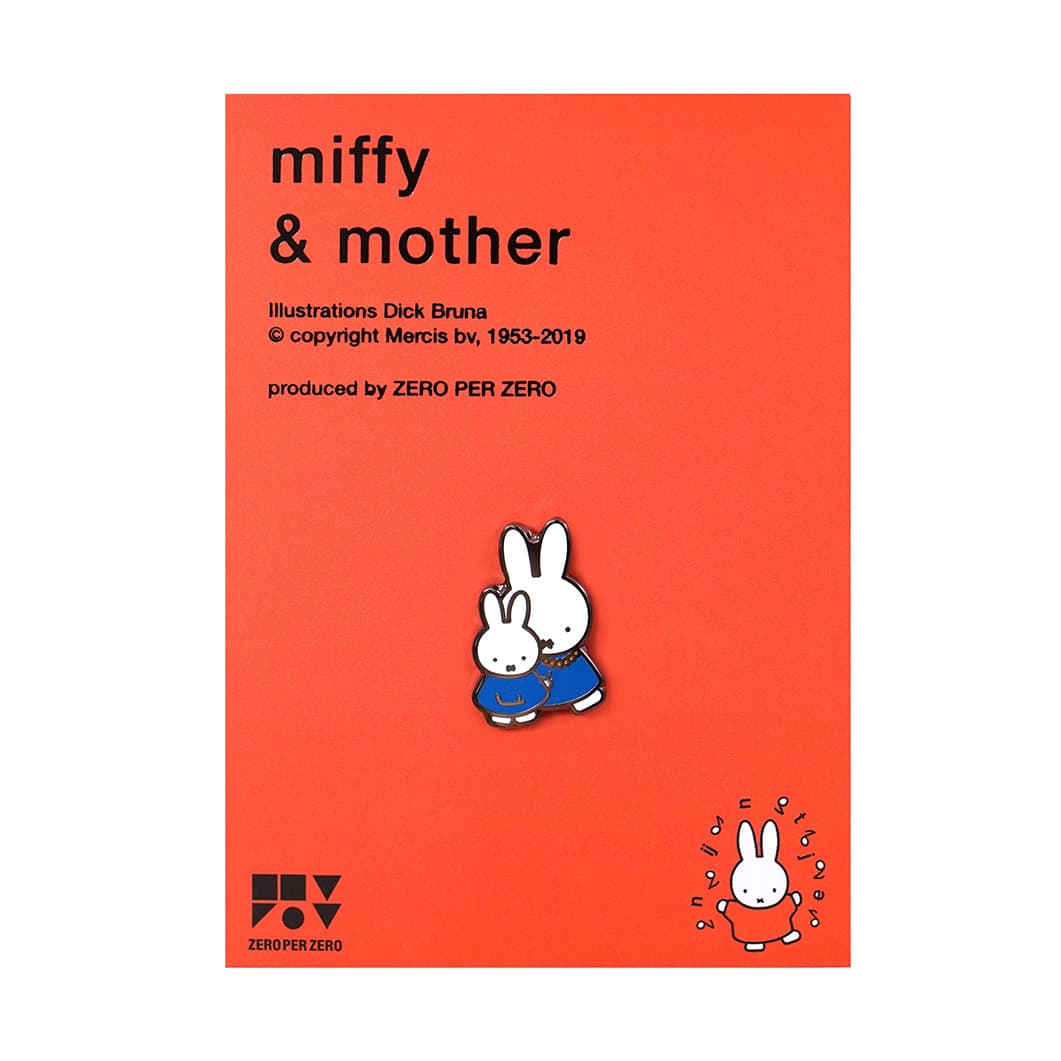 ミッフィー ピンバッジ Miffy ＆ Mother