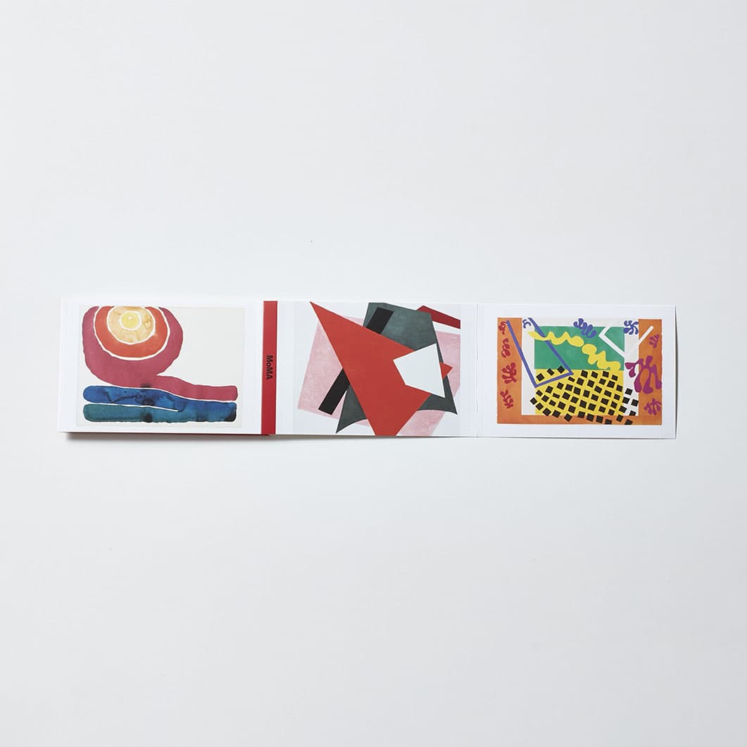 MoMA Abstraction ジャーナル ポストカード付