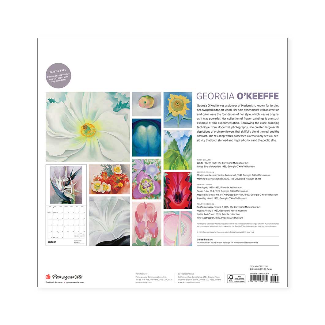 Georgia O'Keeffe �E�H�[�� �J�����_�[ 2027