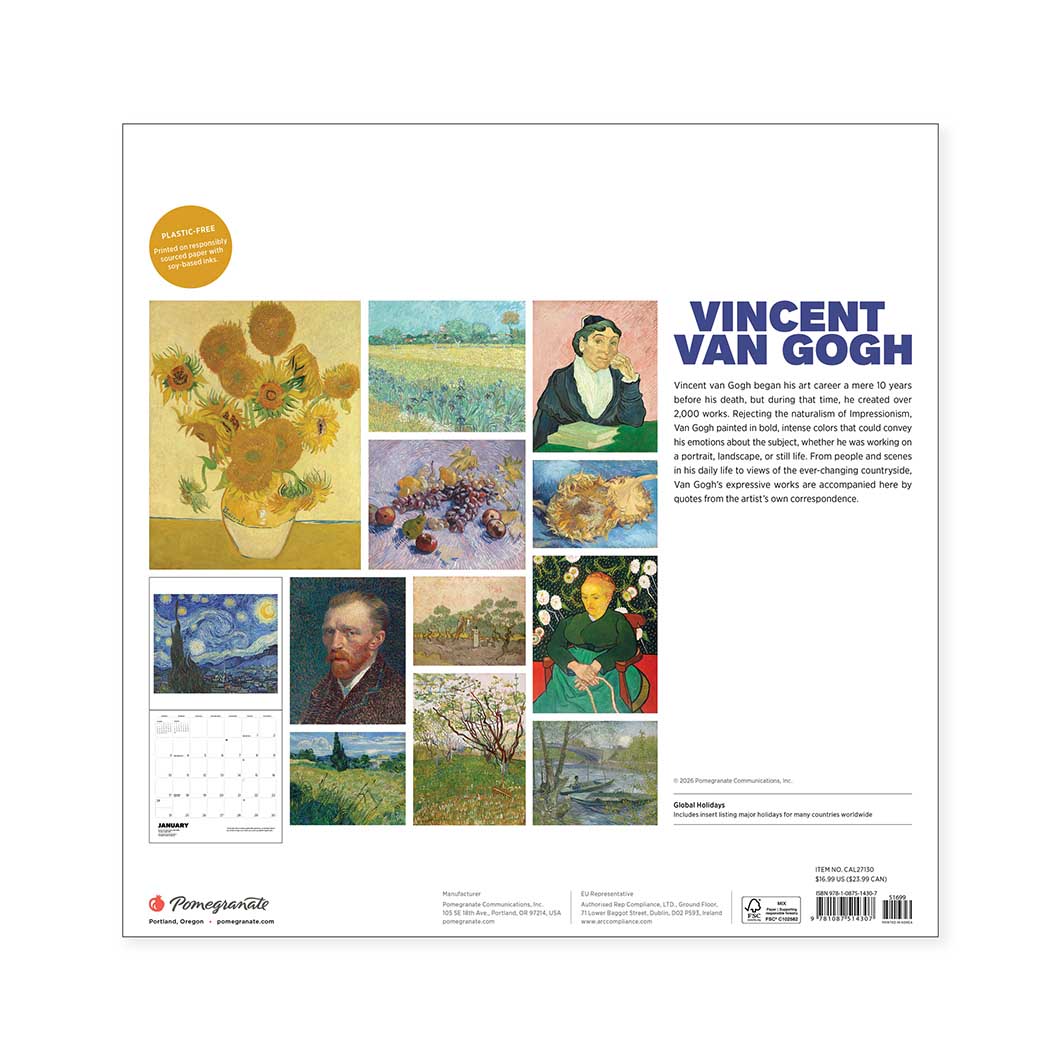 Vincent van Gogh �E�H�[�� �J�����_�[ 2027