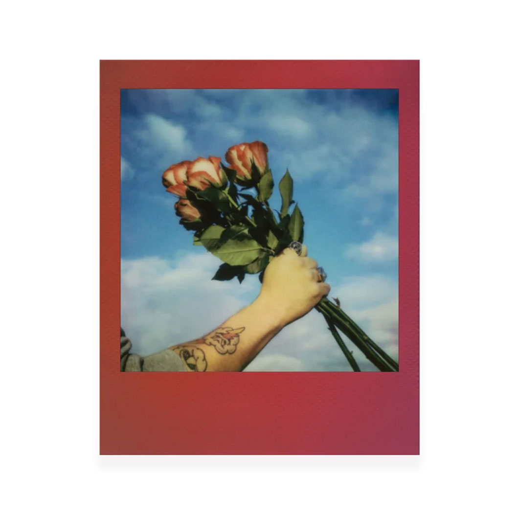 Polaroid Go �J���[�t�B���� �_�u���p�b�N �O���f�[�V�����t���[��