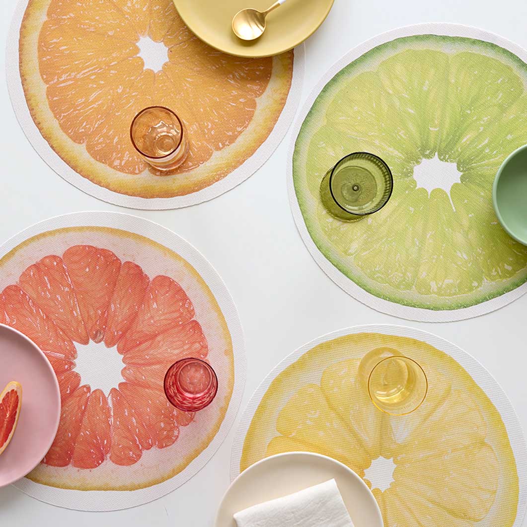 Chilewich Citrus �v���[�X�}�b�g ������