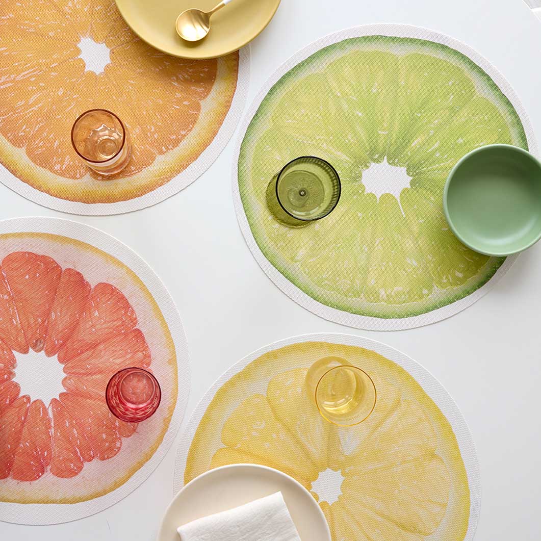 Chilewich Citrus �v���[�X�}�b�g ���C��